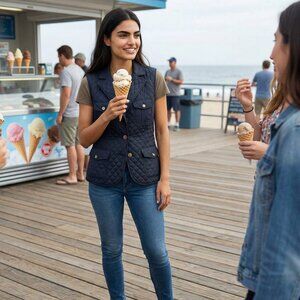 Walter Genuin Quilted Vest NWOT